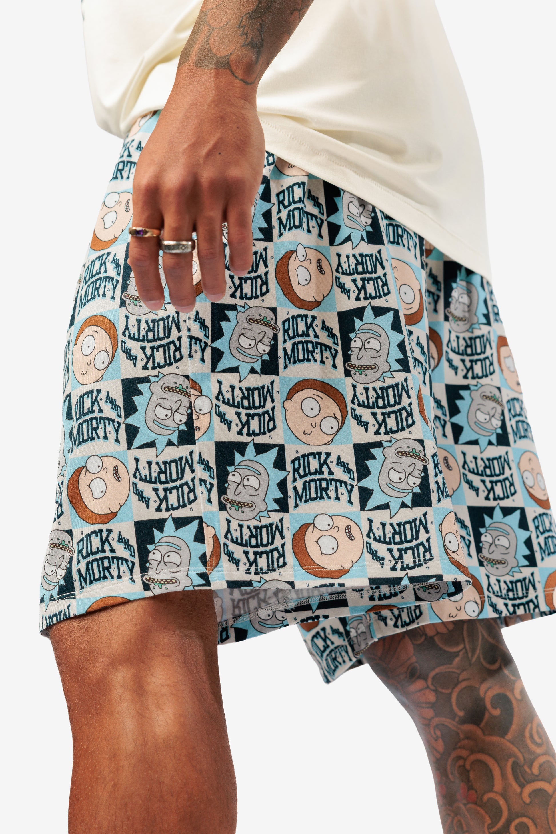Rick & Morty Mens Short 