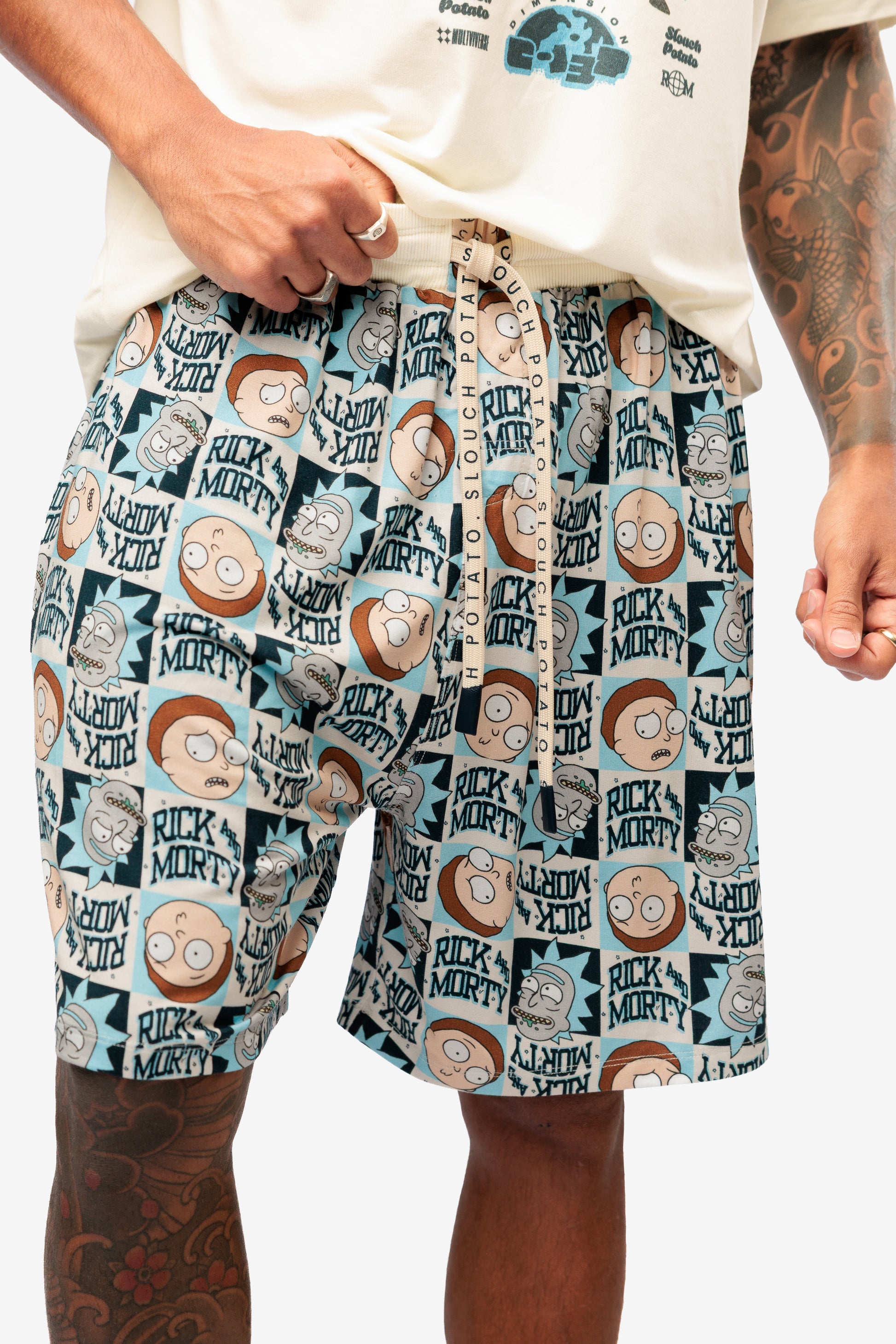 Rick & Morty Mens Short 