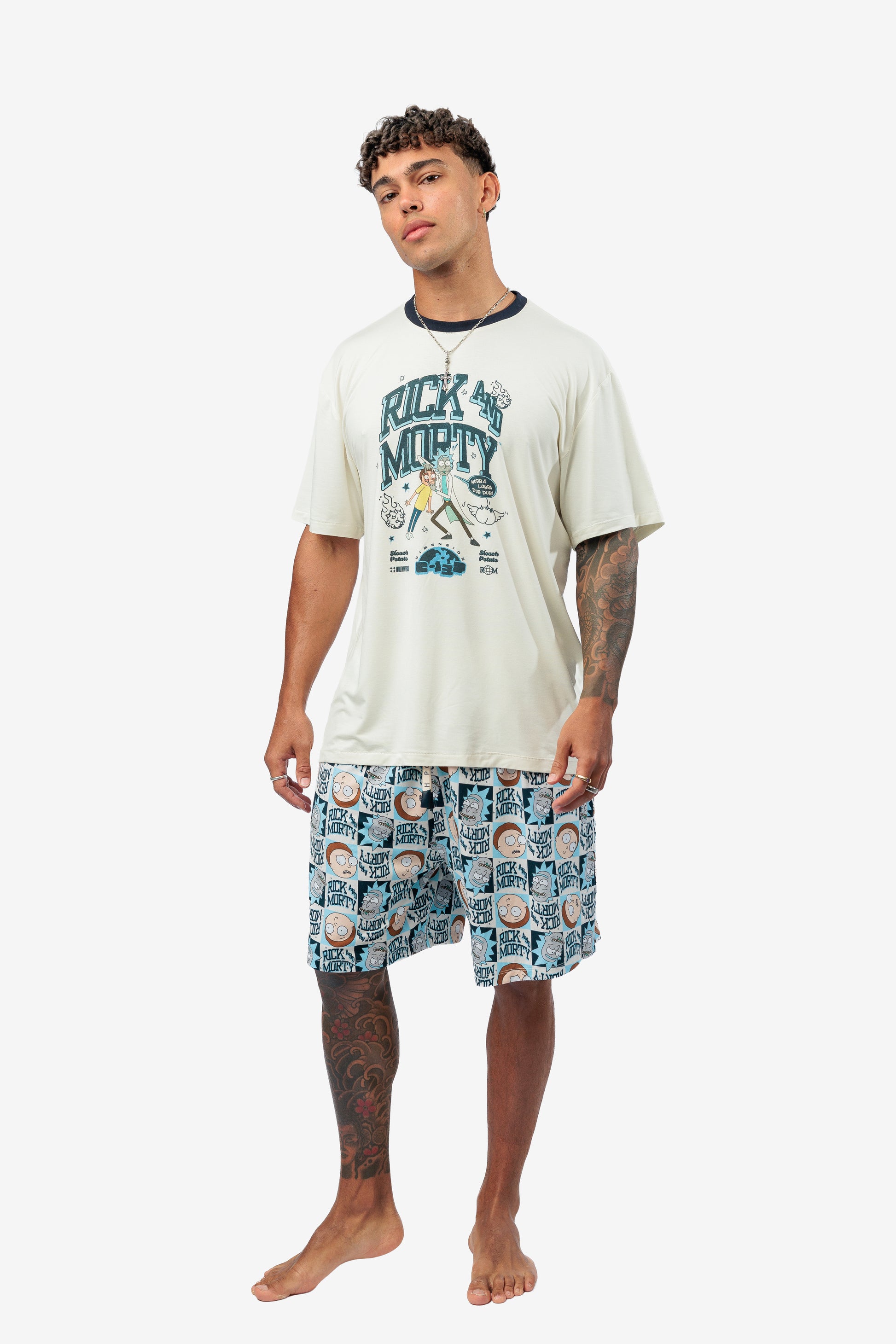 Rick & Morty Mens Short 