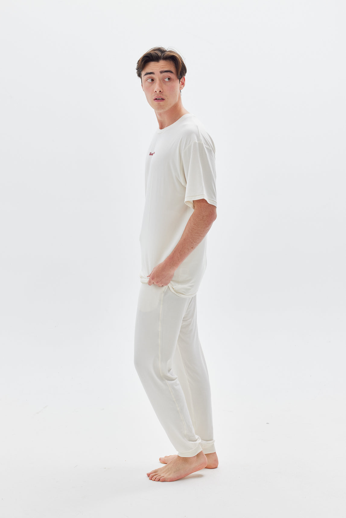 Core White Slouchies 