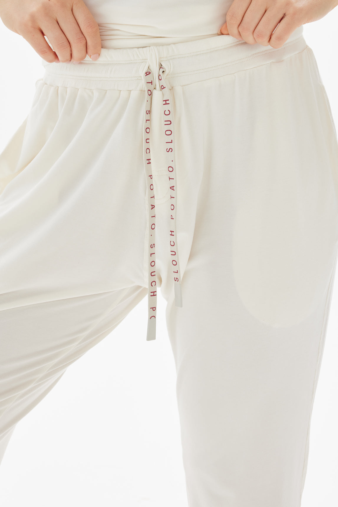 Core White Slouchies 