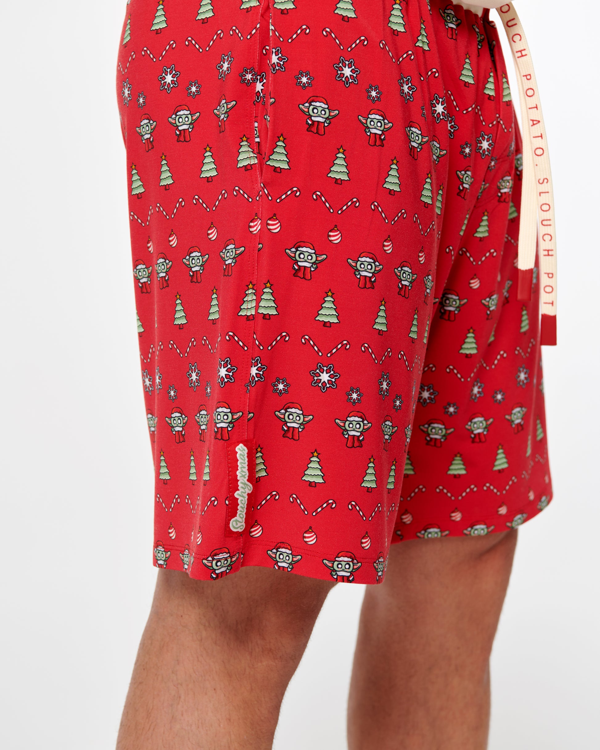 Men's Christmas Slouch Shorts 