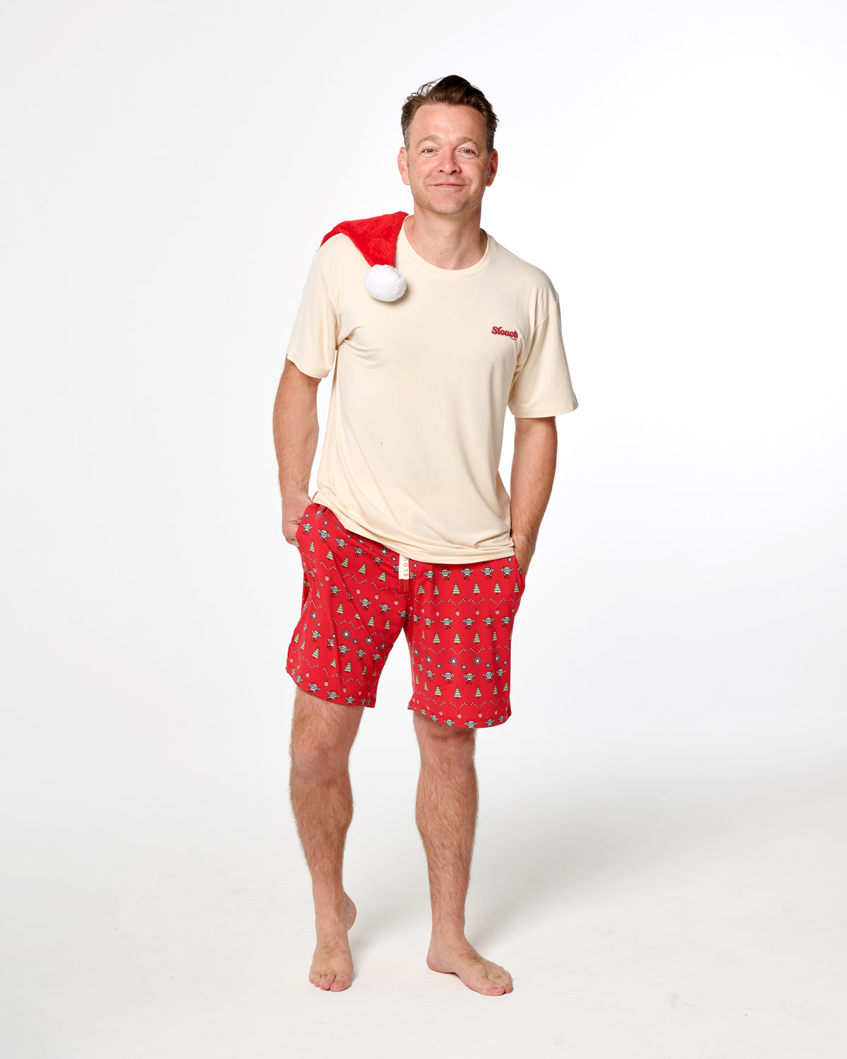 Men&#39;s Christmas Slouch Shorts