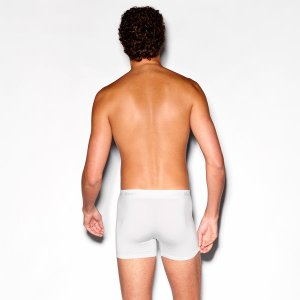 Lights Out Boxer Brief - White 