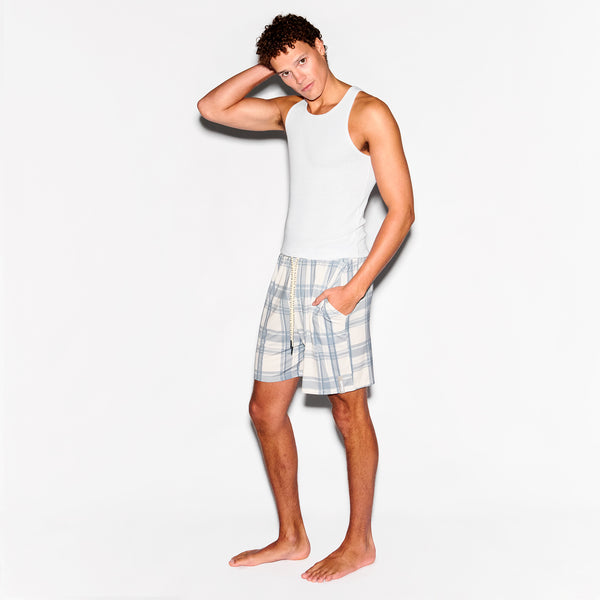 Mens Sunday Short - Check 