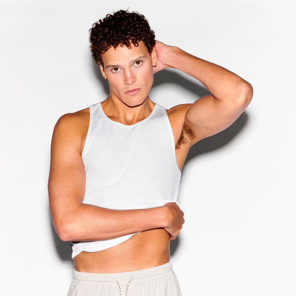 Lights Out Tank - White 