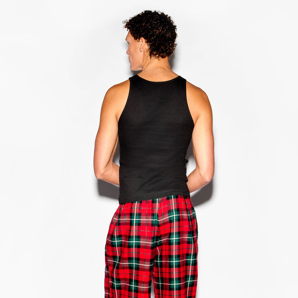 Mens Comfy Ribbed Tank Top 