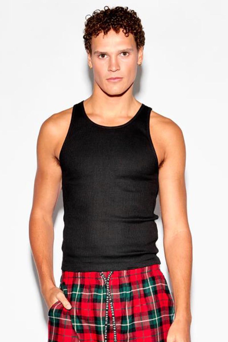 Lights Out Tank - Black