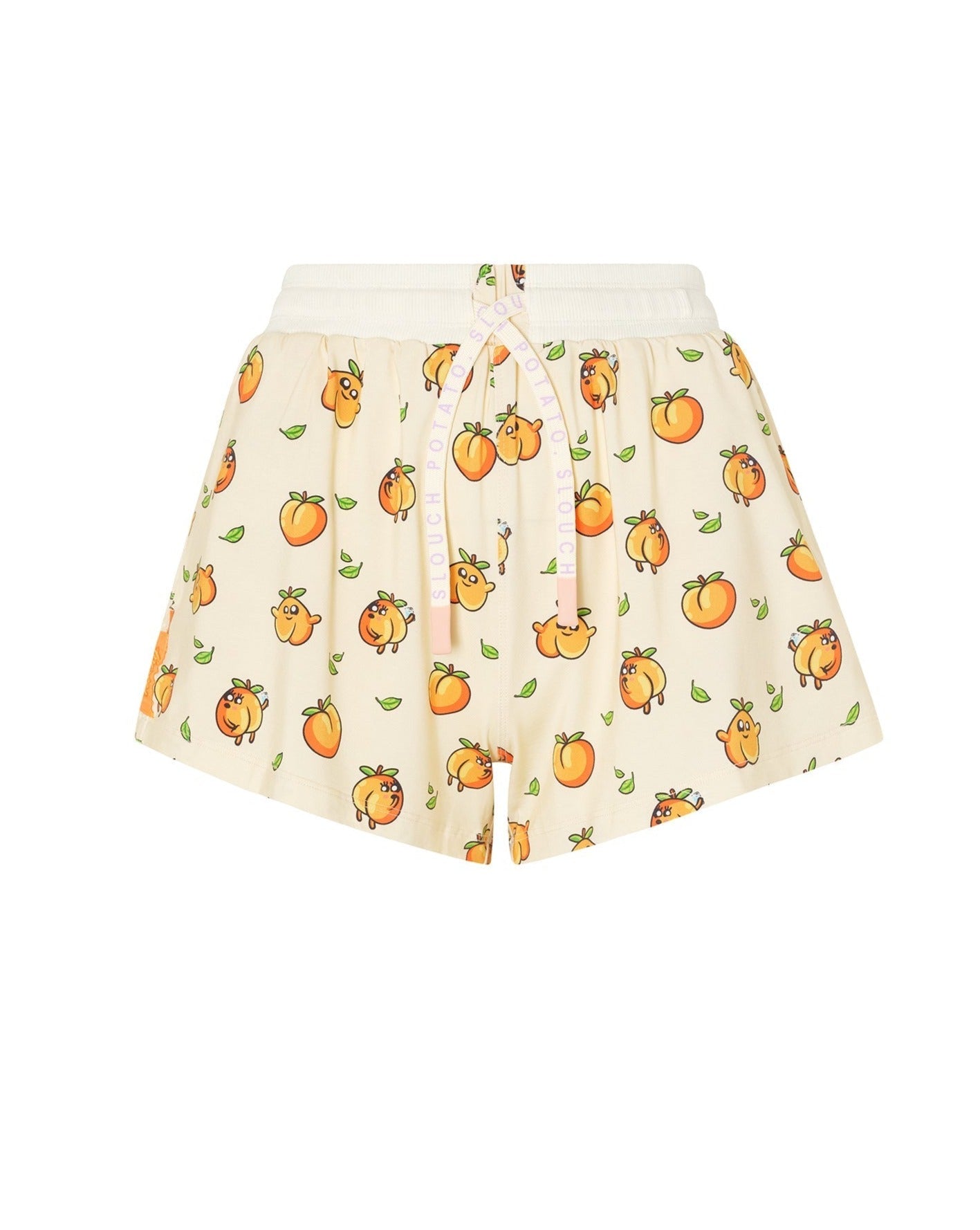 Slouch Snack Shorts | Peach