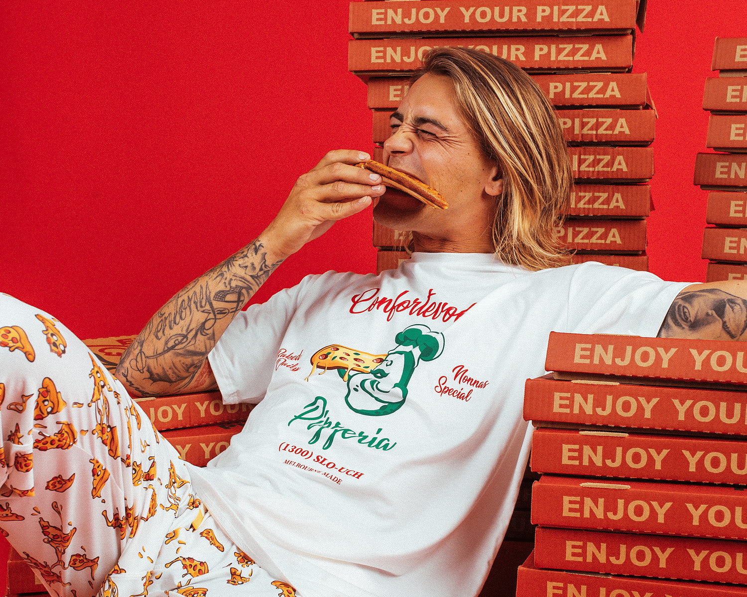 His pizza set